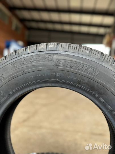 Шипованные шины 185/75R16C Кама Евро 520