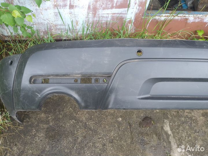 Юбка заднего бампера Ford Explorer 5