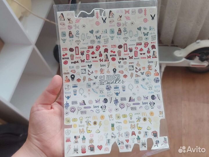 Наклейки для ногтей