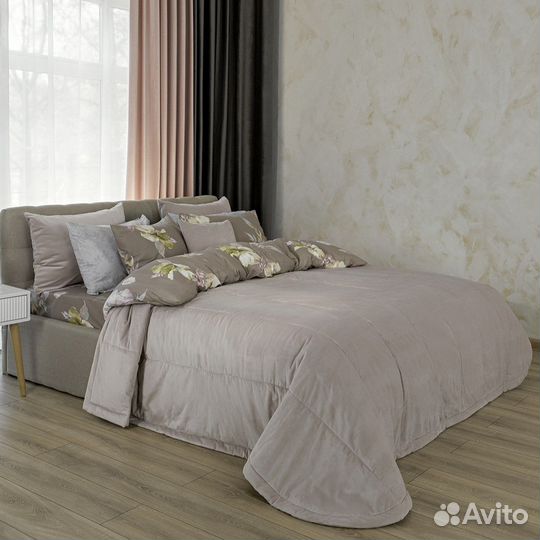 Бархатное покрывало Беллиссимо лотос