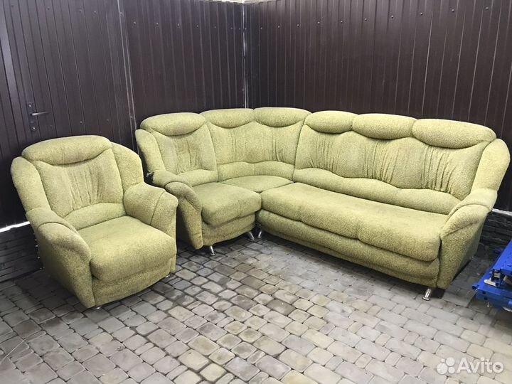 Угловой диван бу