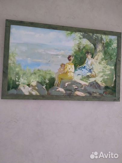 Картина маслом на холсте пейзаж