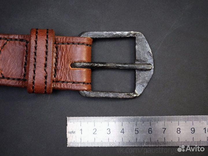 Пряжка для ремня кованая ручная работа