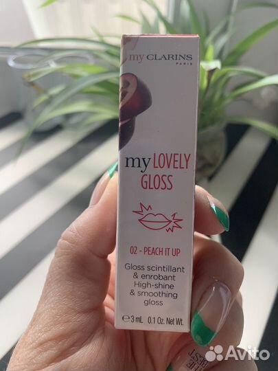 Clarins блеск для губ