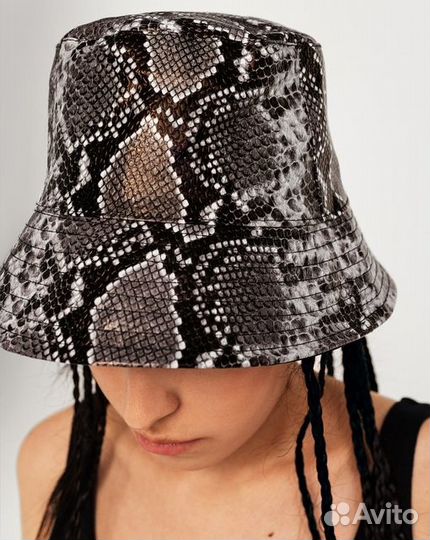 Панама, экокожа, 56-58 cм