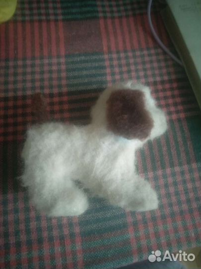 Собачка механическая заводная СССР и котик