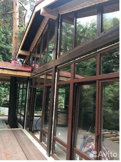 Пластиковые окна новые Rehau