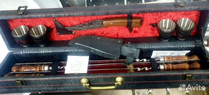 Подарочный набор для мужчины с шампурами