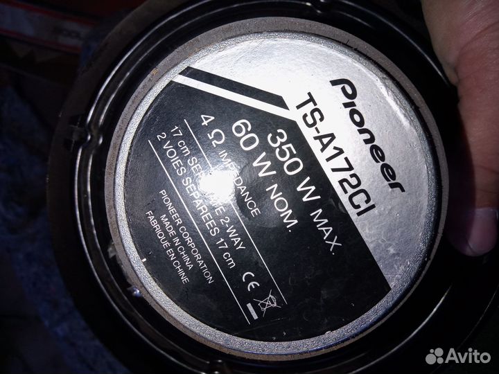 Акустика колонки pioneer