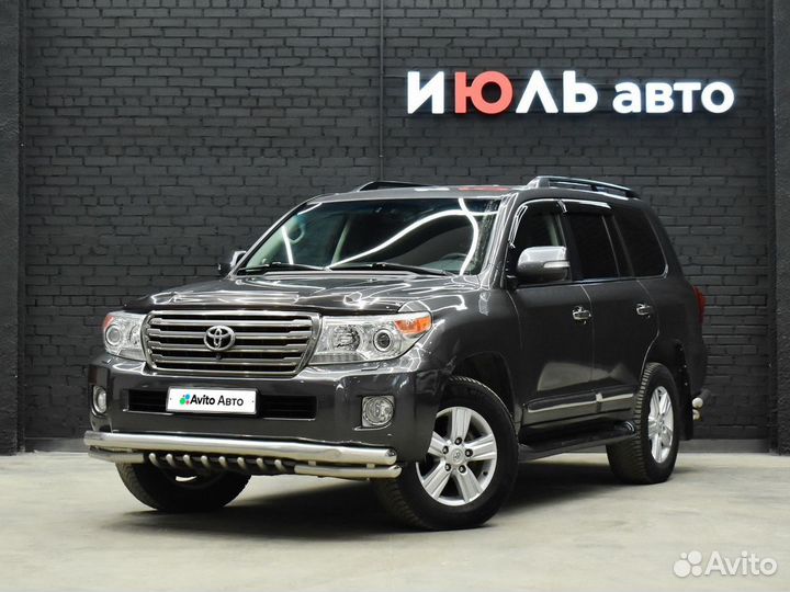 Toyota Land Cruiser 4.5 AT, 2013, 211 672 км