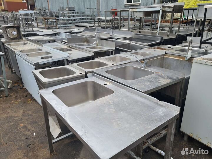 Мойки, столы, стеллажи, полки из нержавейки