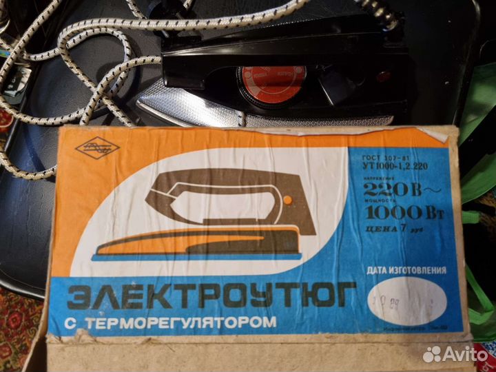 Электроутюги СССР