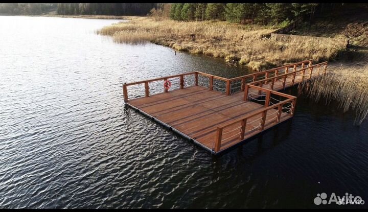 Оформим водный обьект пирс, водоем и тд