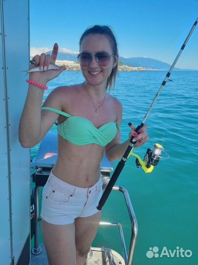 Морская рыбалка и прогулка на яхте