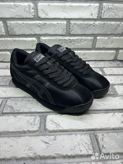 Кроссовки asics onitsuka tiger all black 40-45