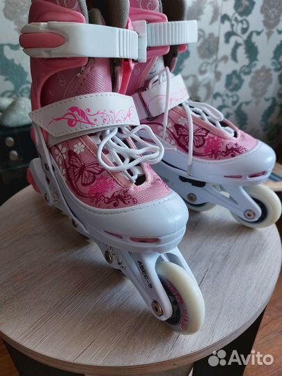 Роликовые коньки детские новые раздвижные