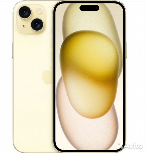 iPhone 15 Plus 128 гб, nano SIM + eSim, Yellow