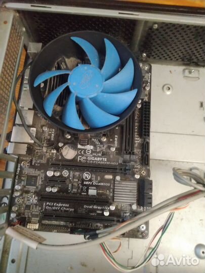 Материнская плата связка с 4 ядерником