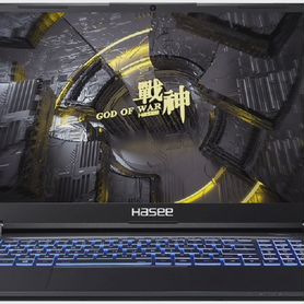 Ноутбук игровой hasee Z8 Z8 B63614FH 15.6'', IPS, Intel Core i7 13620H 2.4ггц, 10-ядерный, 16гб DDR4