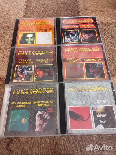 Alice Cooper 6 CD