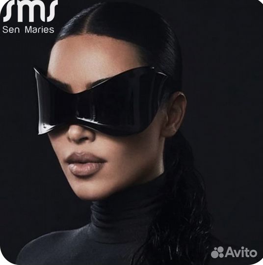 Очки в стиле balenciaga mask