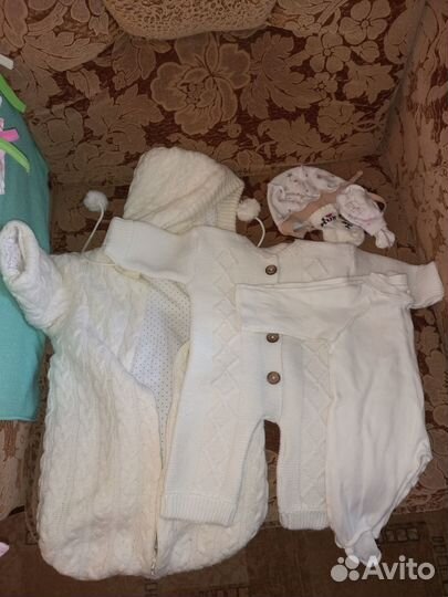 Большой пакет 44 шт для новорождённых + на выписку