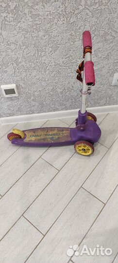Самокат детский трехколесный бу
