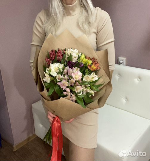 Микс альстромерия