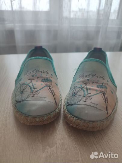 Эспадрильи женские, 36 размер