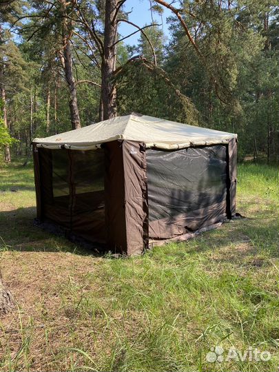 Шатер 320х320см с сеткой новый