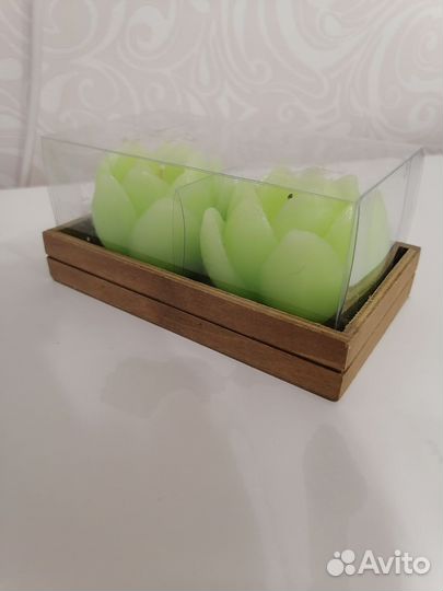 Набор свечей Лотос