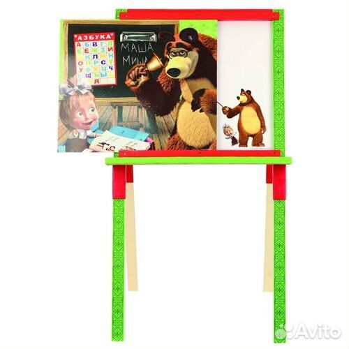 Мольберт детский двухстор. + набор