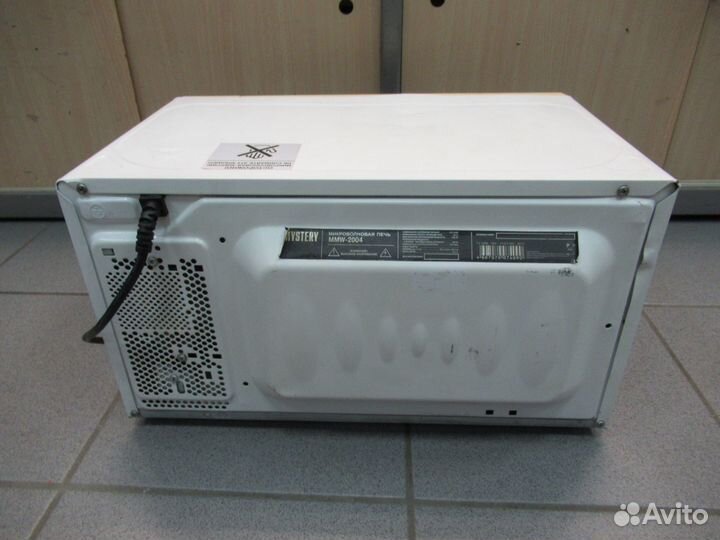 Свч микроволновая печь mistery MMW-2004