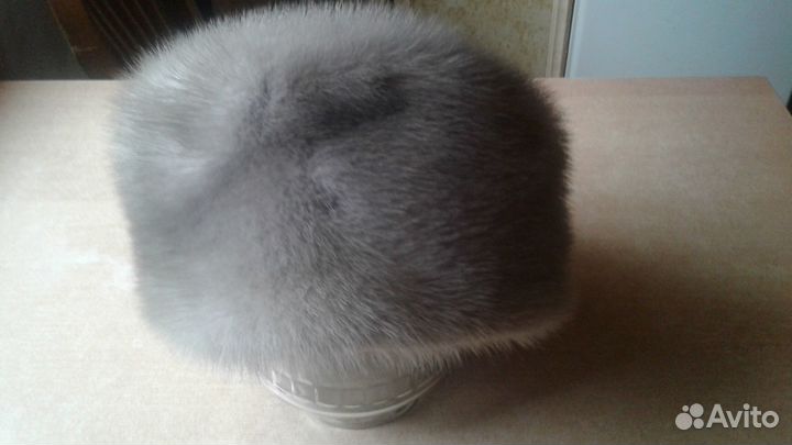 Шапка норковая женская