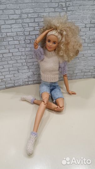 Одежда для барби из пуха норки 3