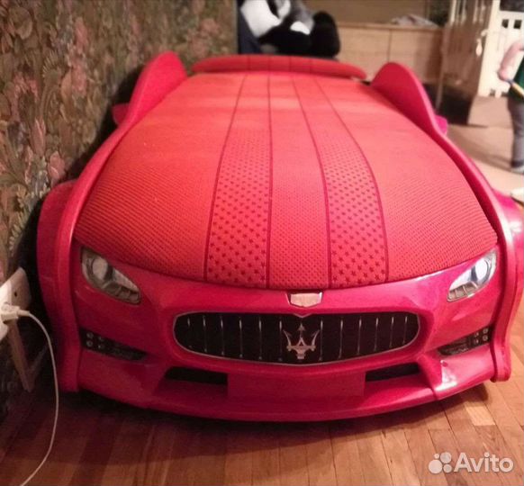 Детская кровать-машина 3D