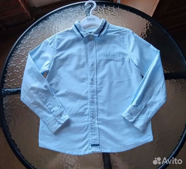Рубашки, жилетка для школы, размер 128-134