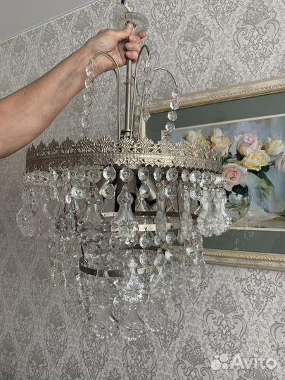 Люстра хрустальная
