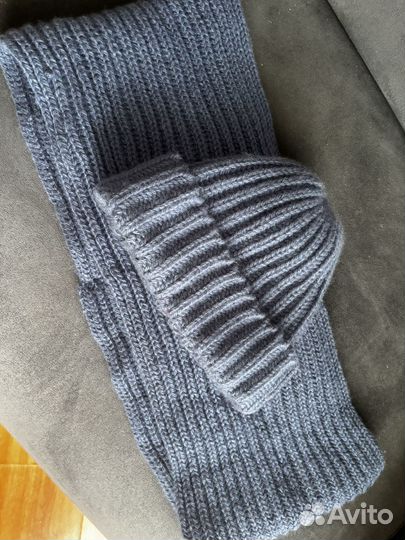 Шапка и снуд женский