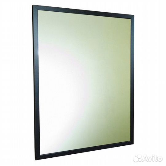 Зеркало опера блэк 500х950мм черный горизонтальное