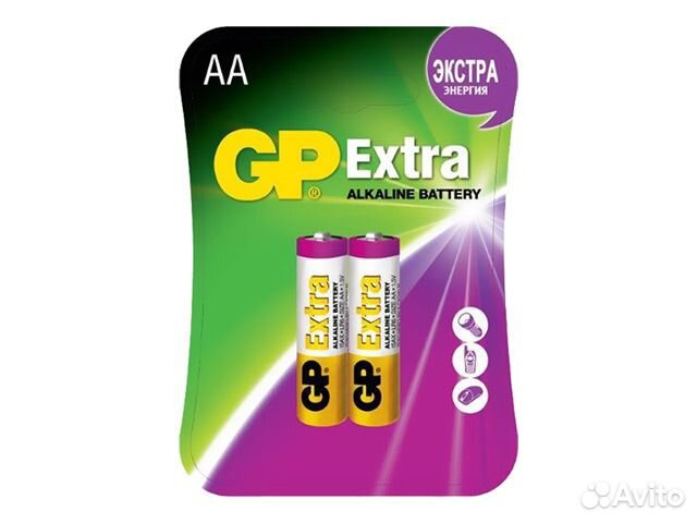Батарейка GP extra аа 2шт