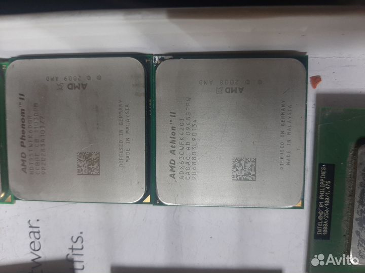 Процессоры amd phenom ii athlon ii