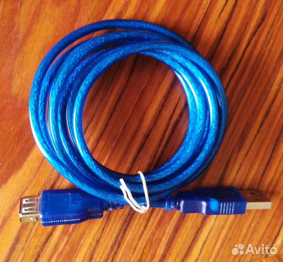 Кабель удлинитель usb 2.0, 1,5 м