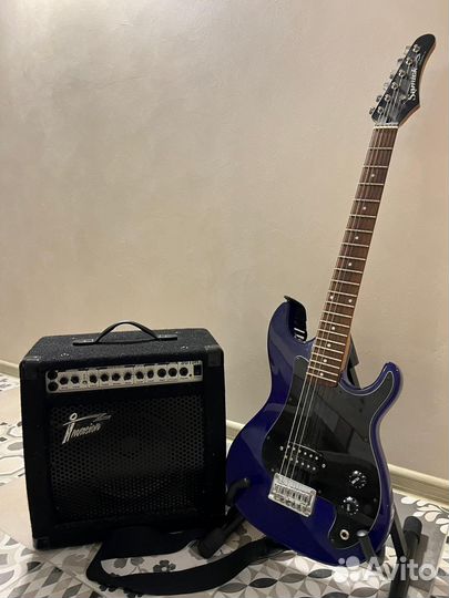 Электро гитара с комбиком