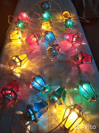 Гирлянда фонарики СССР