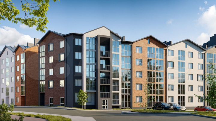 2-к. квартира, 55,9 м², 6/7 эт.
