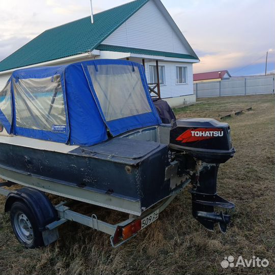 Лодка прогресс 2М+мотор+прицеп