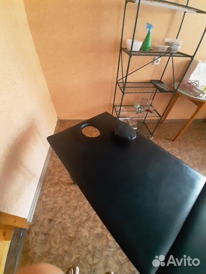 Массажный стол складной с вырезом