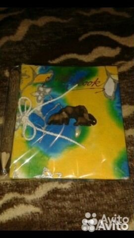 Рамка для фотографии и блокнот с Бали фкэр