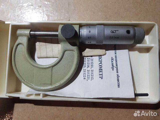 Микрометры гладкие разные